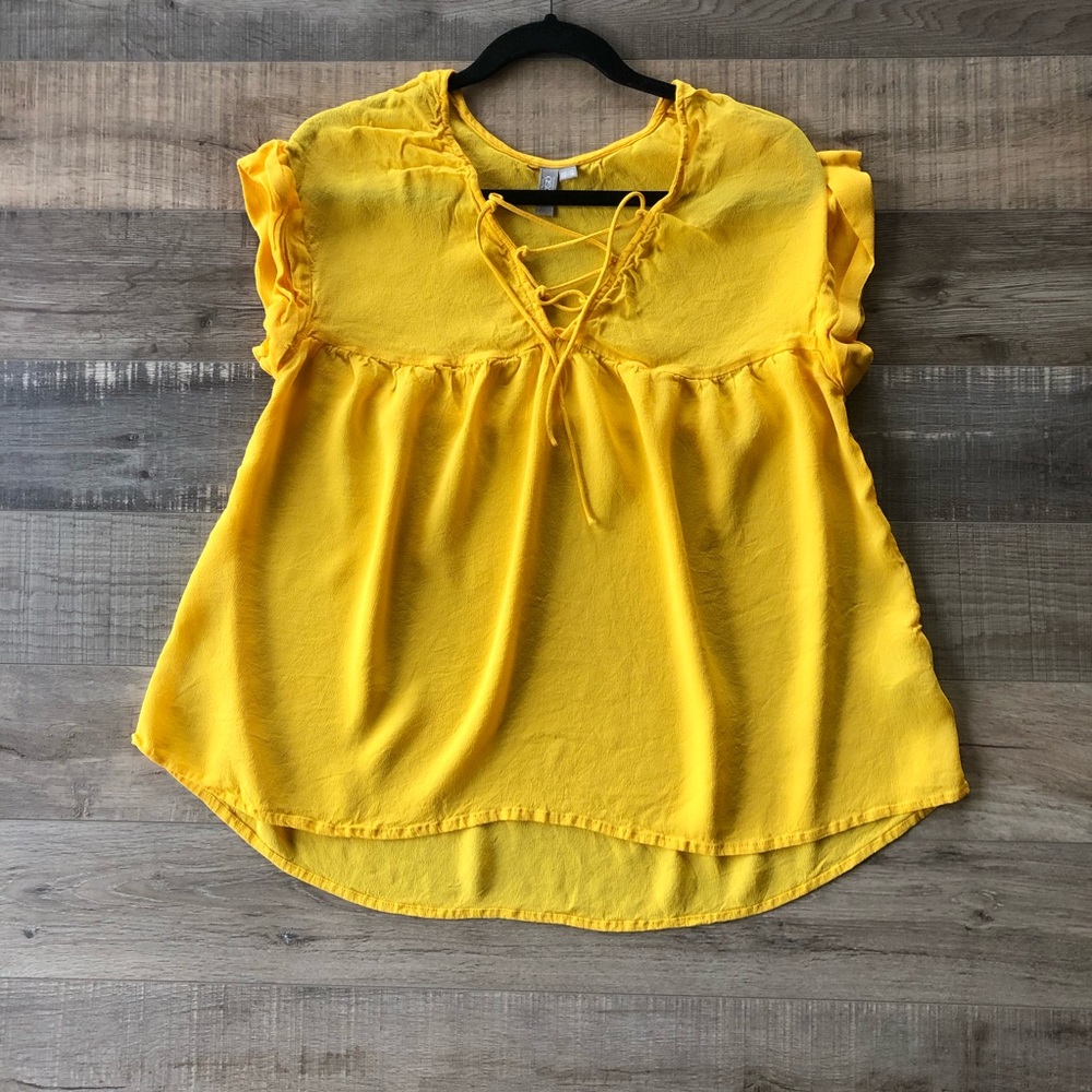 ASOS size 12 Yellow Blouse